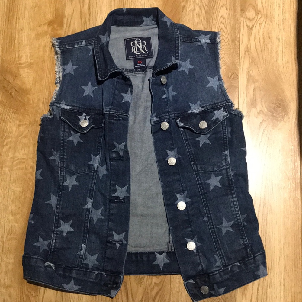 Rock & Republic Denim Vest